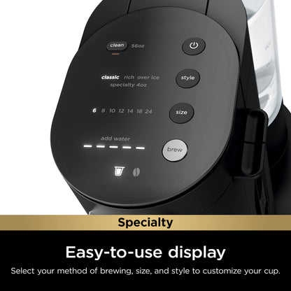 Ninja Single-Serve Coffee Maker with Milk Frother