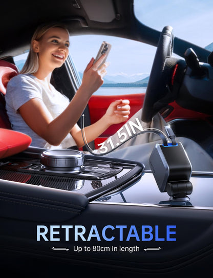 72W Fast Charging USB C Car Charger