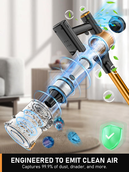 Cordless 8-in-1 Stick Vacuum Cleaner for Pets