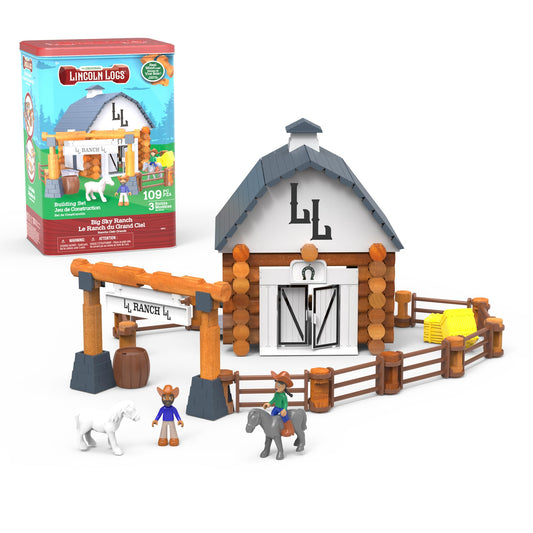 Lincoln Logs Big Sky Ranch Building Set