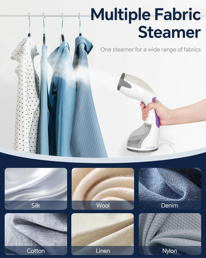 BEAUTURAL Portable Handheld Clothes Steamer