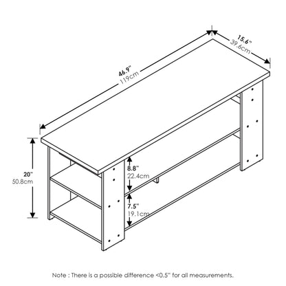 Furinno TV Stand for 50 Inch Screens