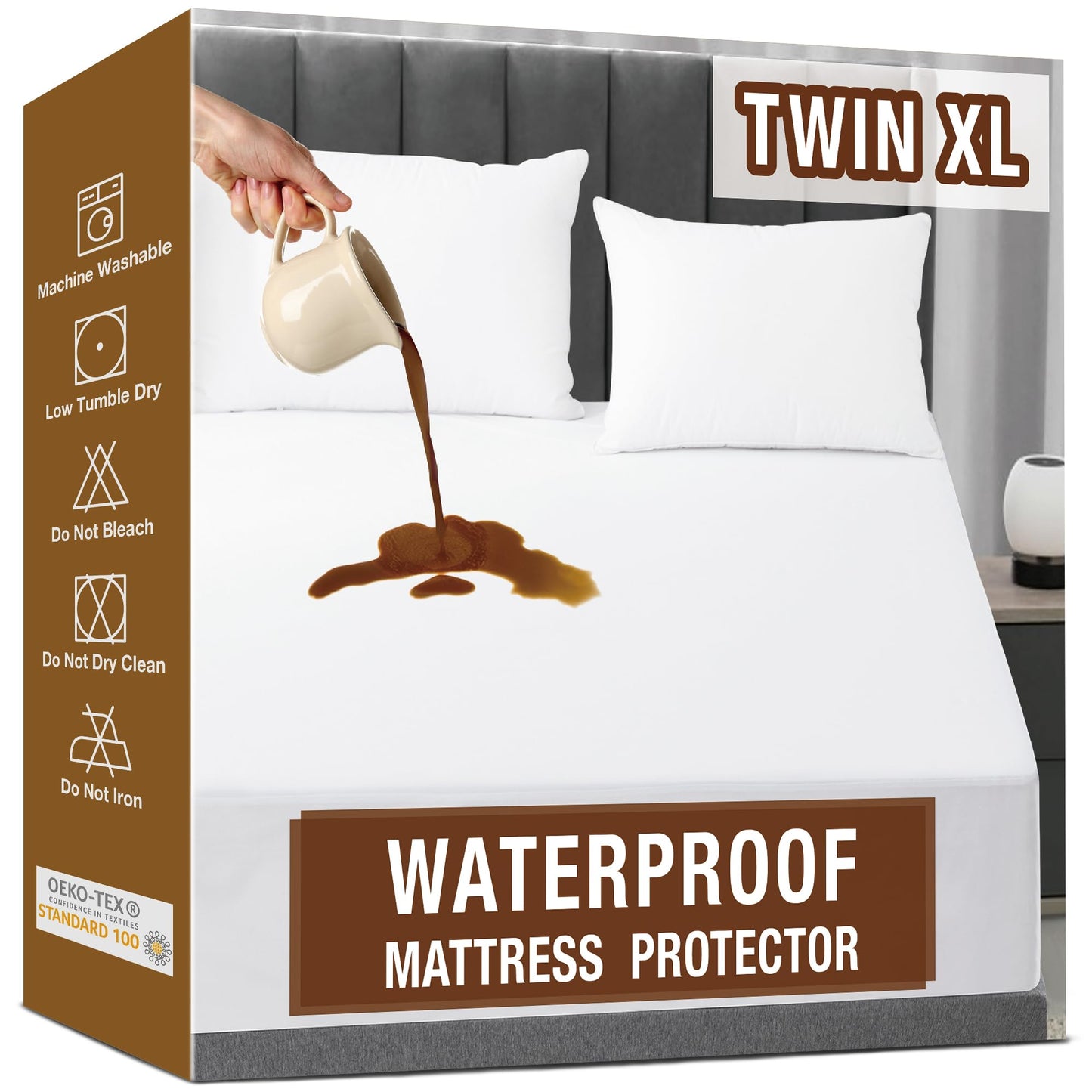 Twin XL Waterproof Mattress Protector by LVYSHOW