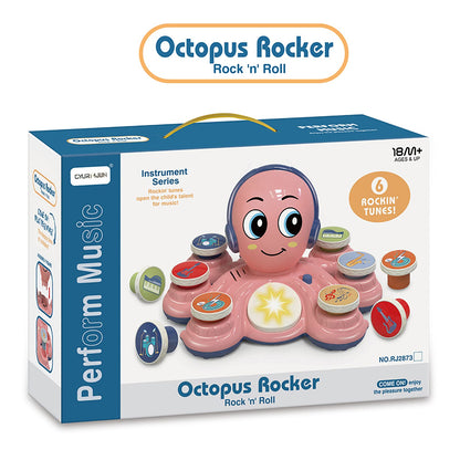 Musical Octopus Toy for Toddlers by CYURMJUN