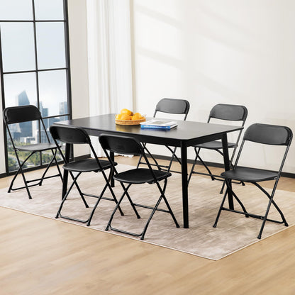 Sweetcrispy 4-Pack Folding Chairs, 330 lb Capacity