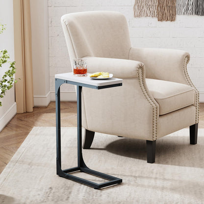 YOOHII Slim C Tables Set of 2 - Black & White
