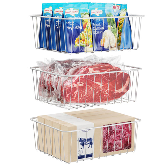 iSPECLE Refrigerator Organizer Bins - 3 Pack