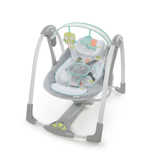 Ingenuity 5-Speed Portable Baby Swing with Toys