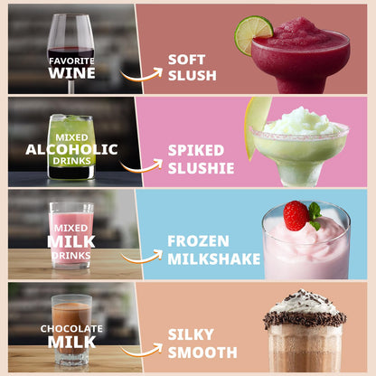 Ecoviva 88 oz Slushy Machine with 5 Settings