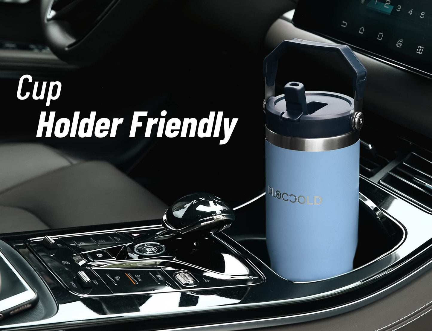 30 oz Insulated Stainless Steel Tumbler with Straw