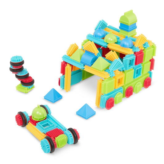 Bristle Blocks 112 pc Building Set for Toddlers