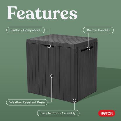30 Gallon Outdoor Storage Box by Keter
