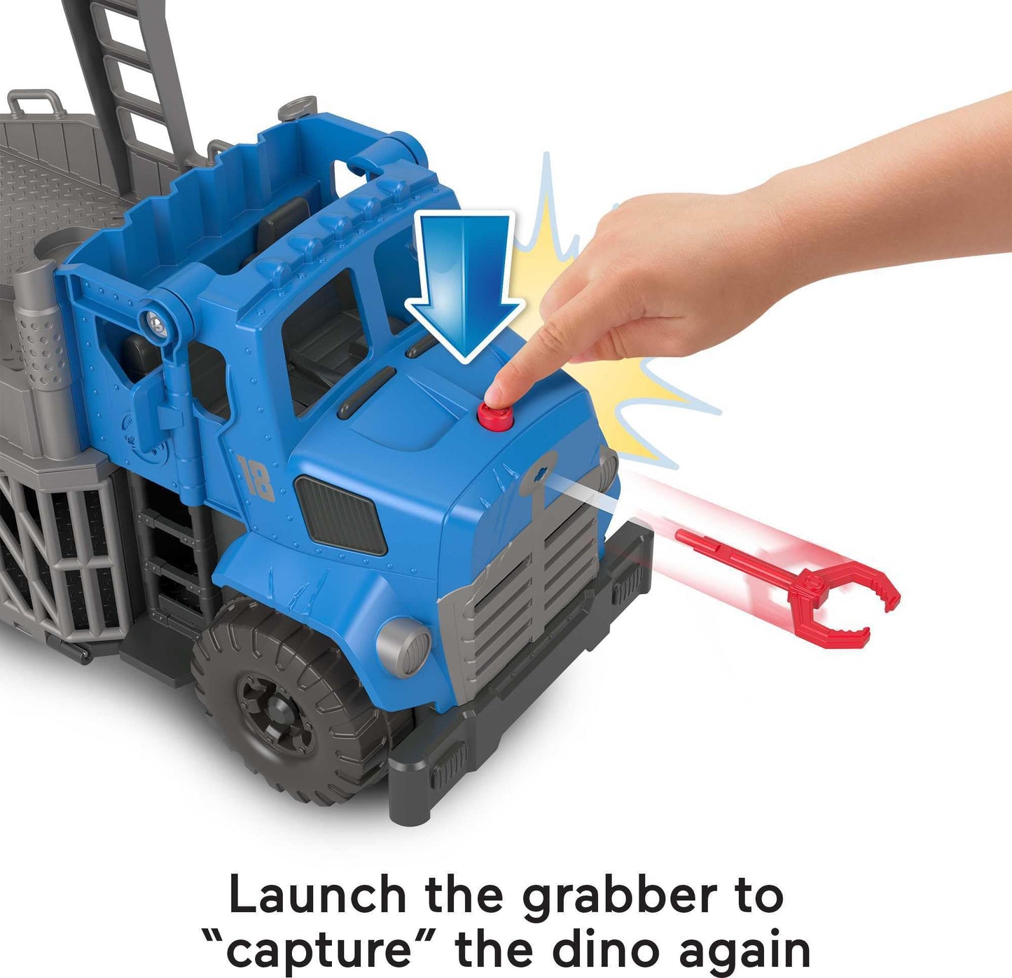 Fisher-Price Jurassic World Dino Hauler & T. Rex