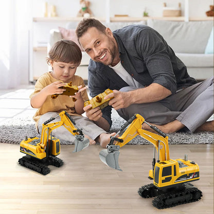 Remote Control Excavator Toy for Kids and Adults