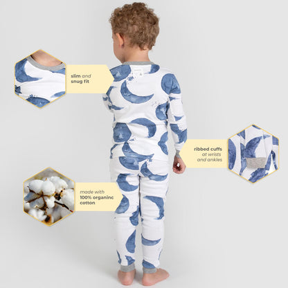 Burt's Bees Baby Organic Cotton Pajama Set, 18M