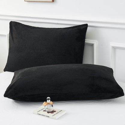 YIYEA Faux Fur Pillow Cases Set of 2