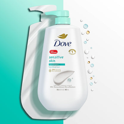 Dove Sensitive Skin Moisturizing Body Wash 30.6 oz