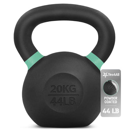 20 KG Yes4All Cast Iron Kettlebell with Handle