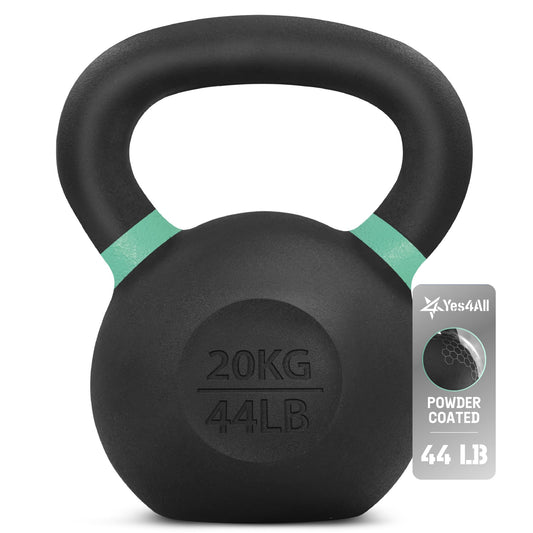20 KG Yes4All Cast Iron Kettlebell with Handle