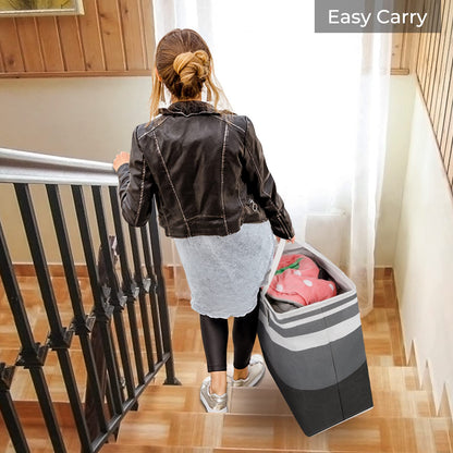 2 Pack Large Laundry Baskets with Handles