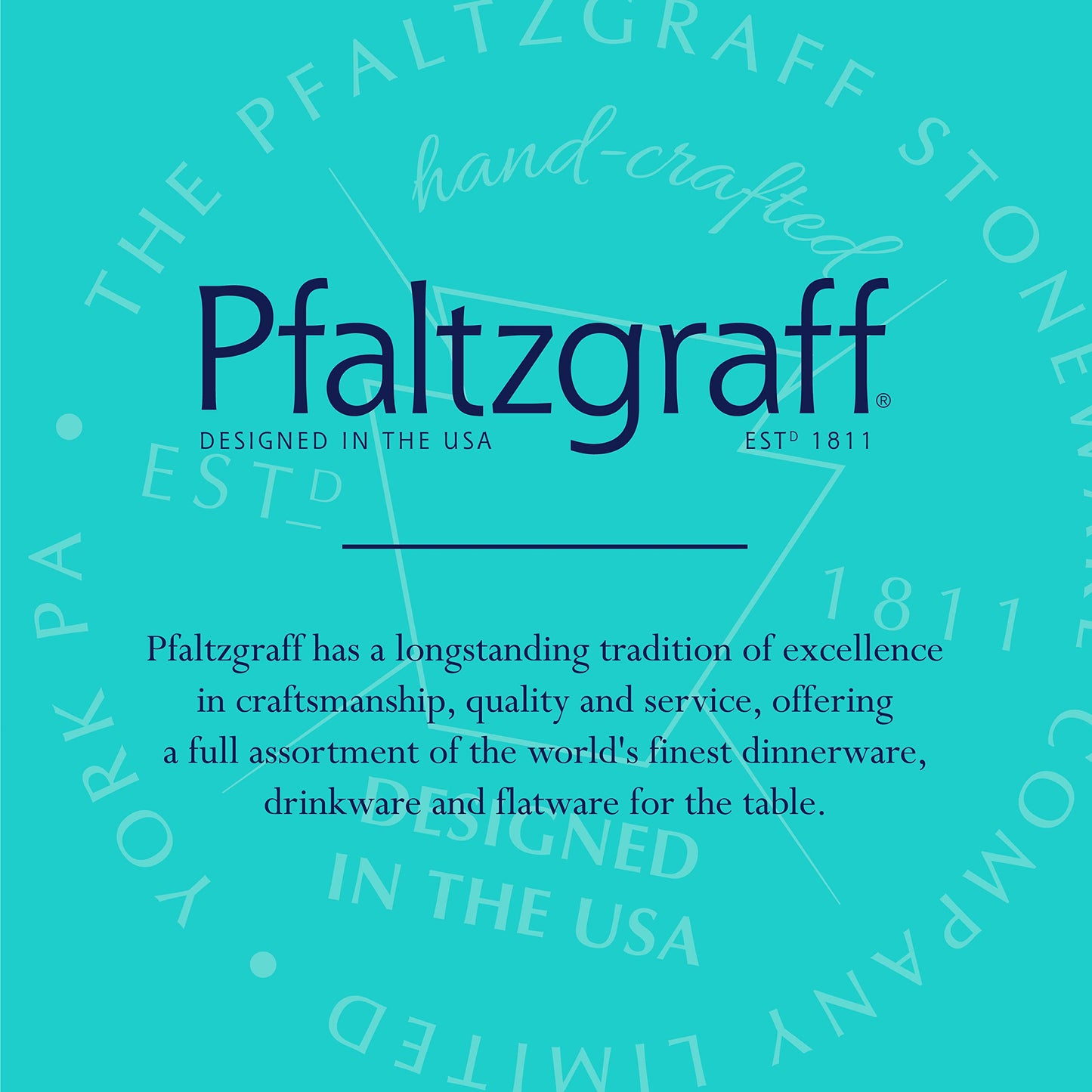 Pfaltzgraff 53-Piece Stainless Steel Flatware Set