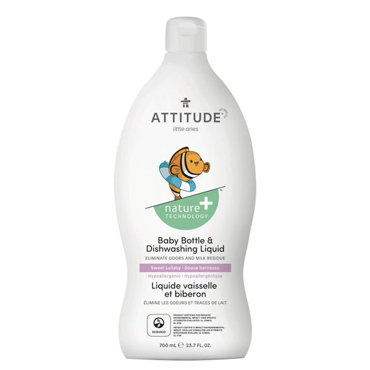 ATTITUDE Baby Dish Soap - Vegan, EWG Verified