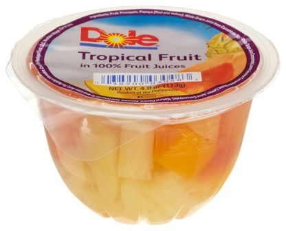 Dole Tropical Fruit Cups in 100% Juice
