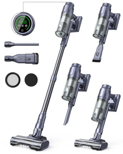 MIUZZY Cordless Vacuum Cleaner with Powerful Suction
