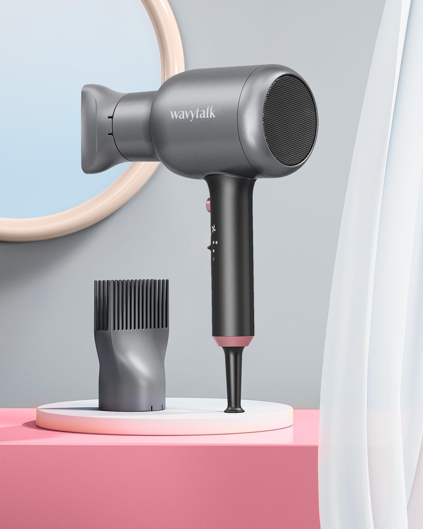 Wavytalk Ionic Blow Dryer with Diffuser