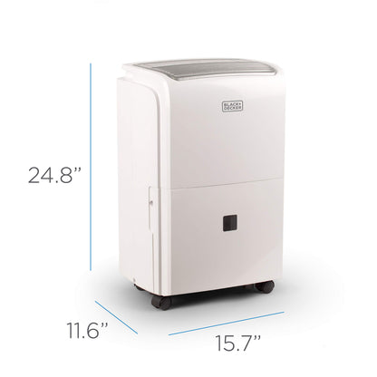 BLACK+DECKER 4500 Sq. Ft. Dehumidifier with Pump