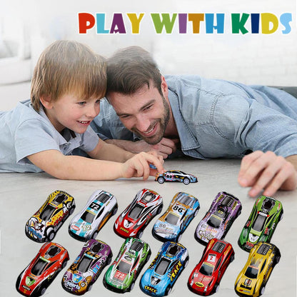 36 Pack Mini Die-Cast Pull Back Toy Cars