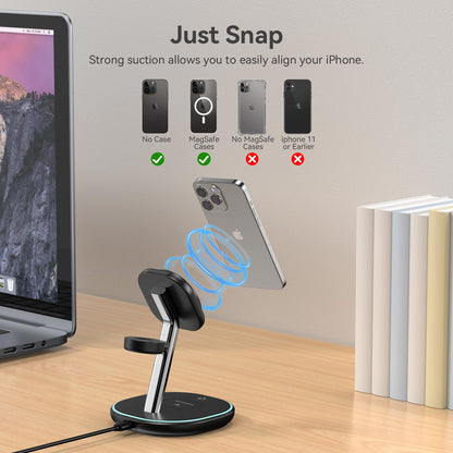 3 in 1 Wireless Charging Station for iPhone