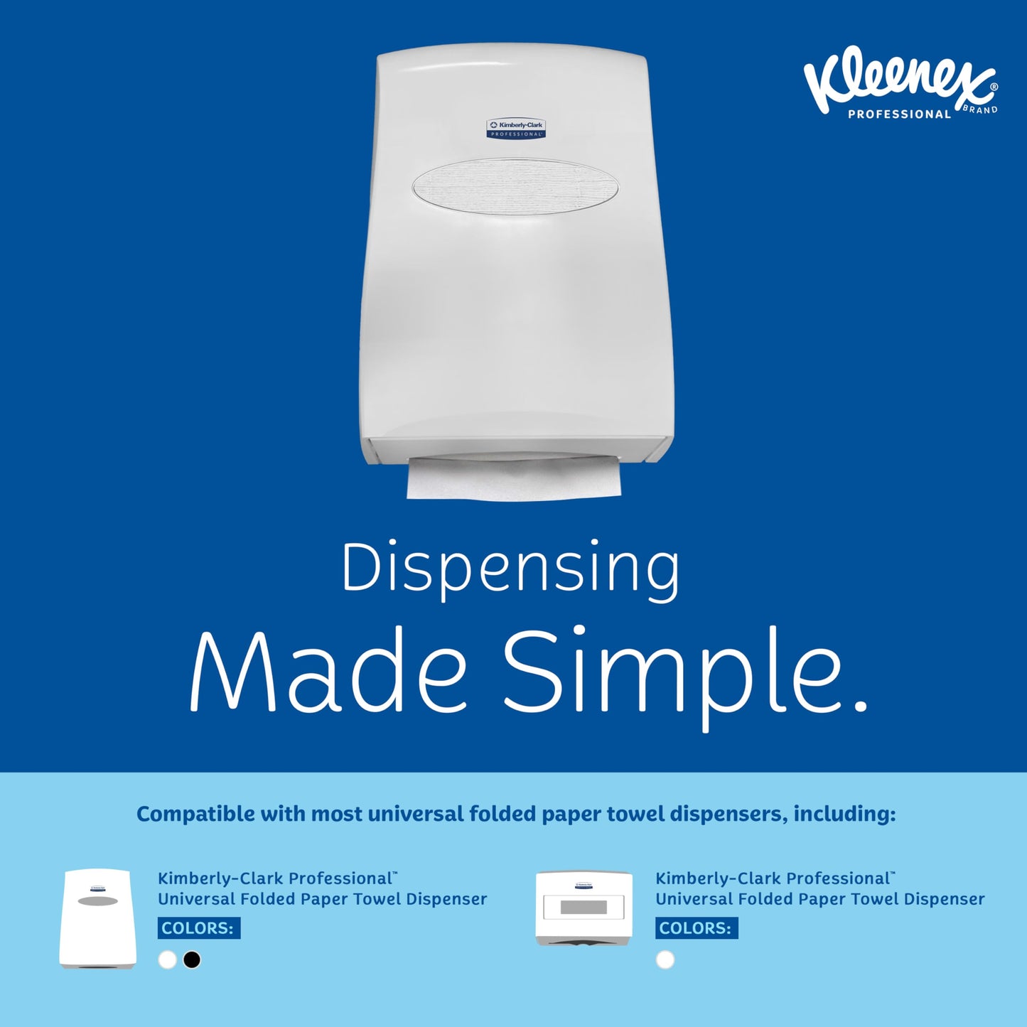 Kleenex Multi-Fold 1-Ply Hand Towels, 150 Count