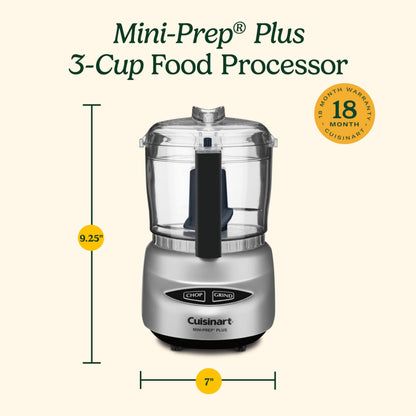 Cuisinart 3-Cup Mini Food Processor DLC-2ABC