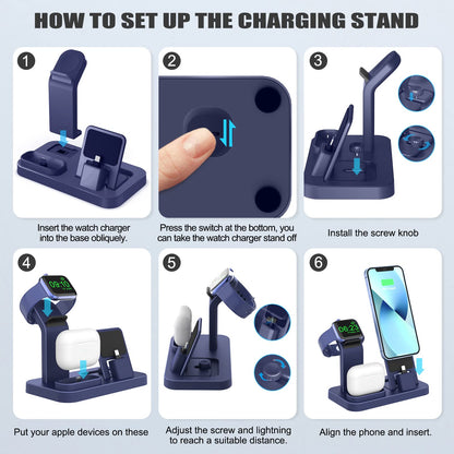 3-in-1 Charging Station for Apple Devices