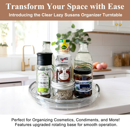 9.25 Inch Lazy Susan Organizer Set of 4