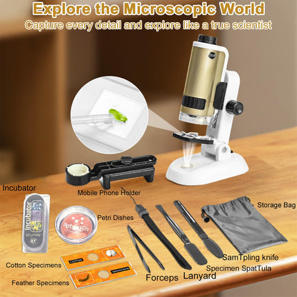 SETFLAGS Microscope for Kids