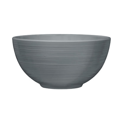Zak Designs Melamine Dinnerware Set, 12-Piece, Service for 4, American Conventional (Grey)