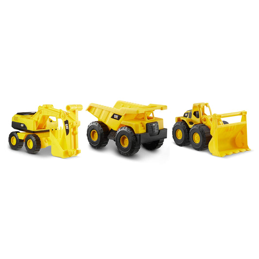 CAT Mini Construction Vehicle Toy 3-Pack