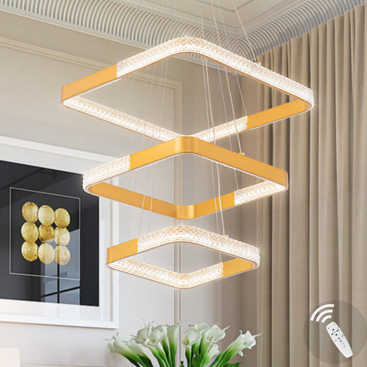 Smart Dimmable LED Chandelier by ADXEICE