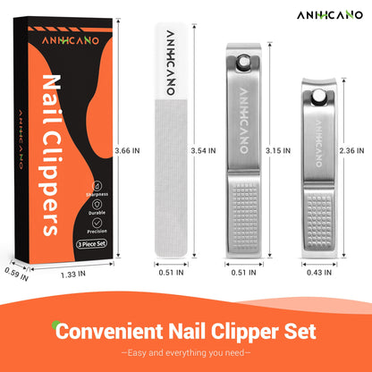 Ultra Sharp Nail Clipper Set for Men & Women