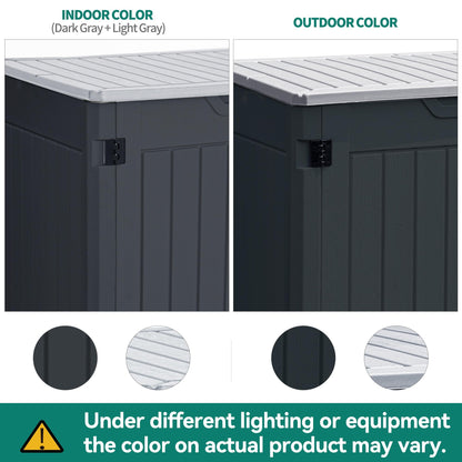 YITAHOME Large Outdoor Horizontal Storage Shed