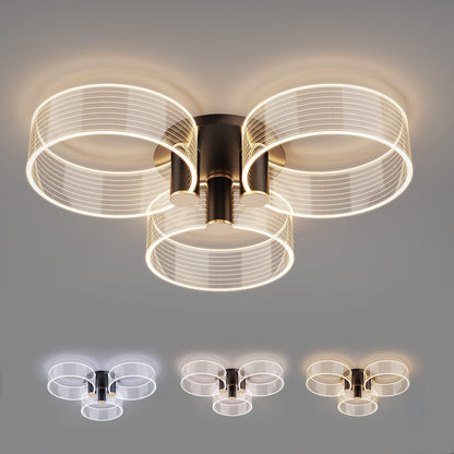 Dimming Flush Mount LED Ceiling Light 30W