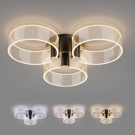 Dimming Flush Mount LED Ceiling Light 30W