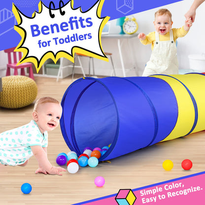 Pop Up Play Tunnel Tent for Kids