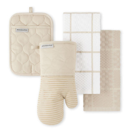 KitchenAid Heat Resistant Oven Mitt & Pot Holder Set