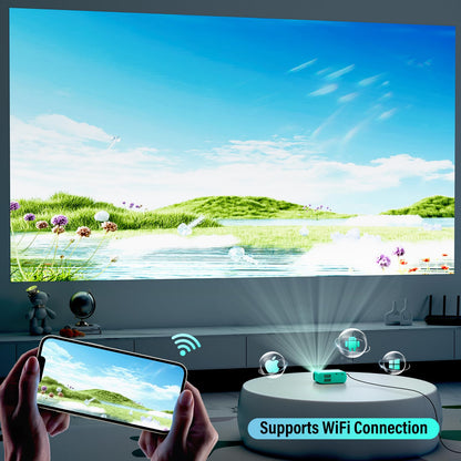 Mini WiFi Projector for Smartphones and Tablets