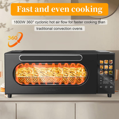 SEEDEEM 10-in-1 Convection Toaster Oven, 15L