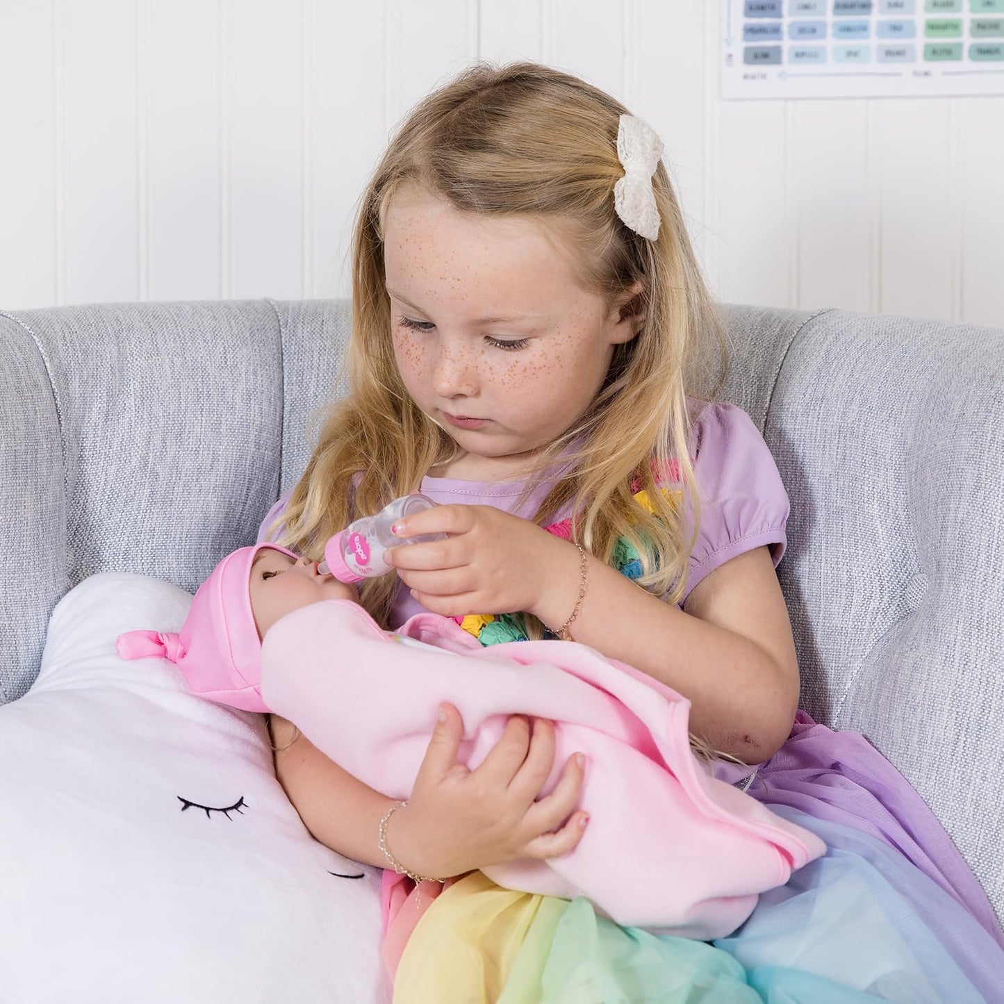 Adora Rainbow Hugs Doll Set for Kids