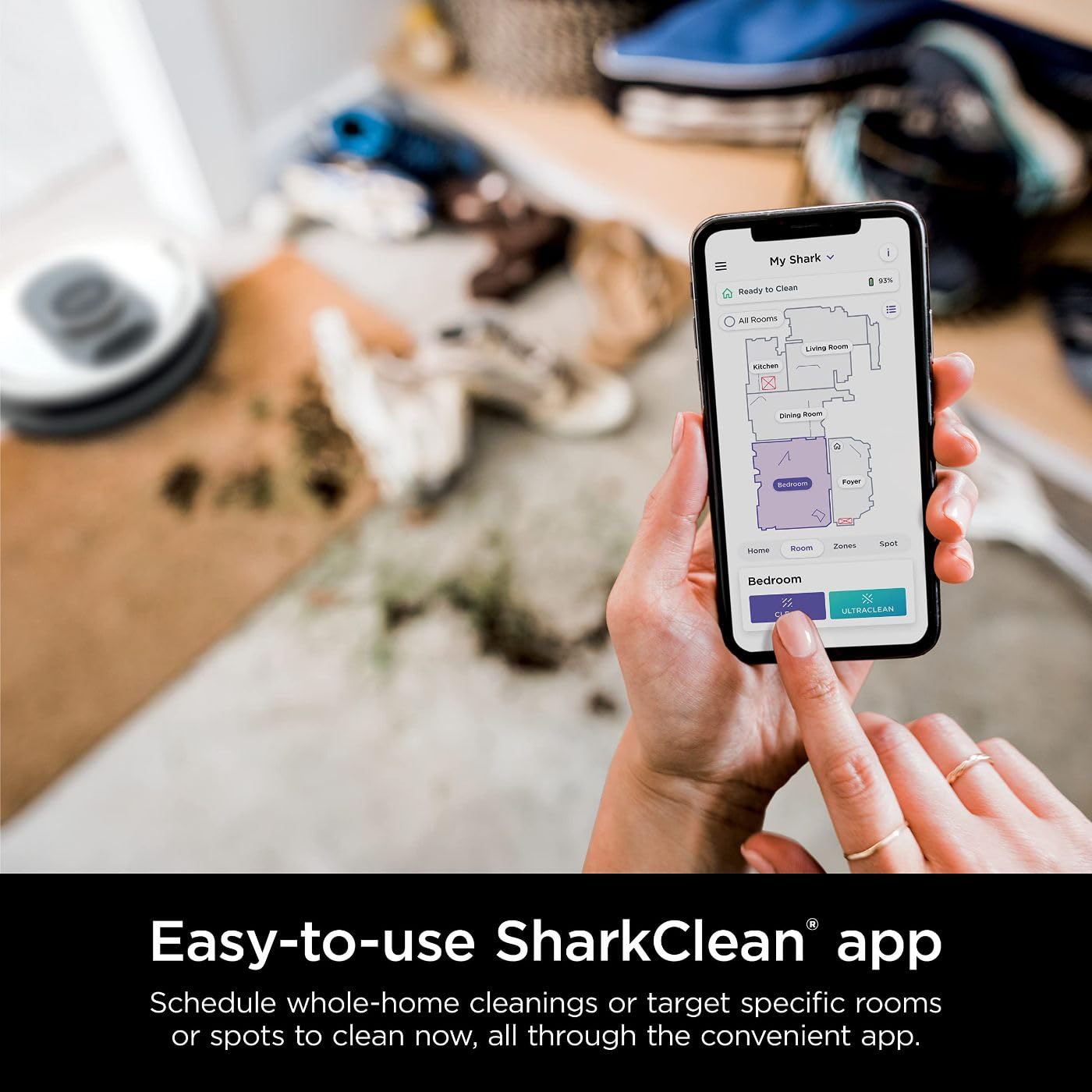Shark AI Robot Vacuum with Self-Empty Base